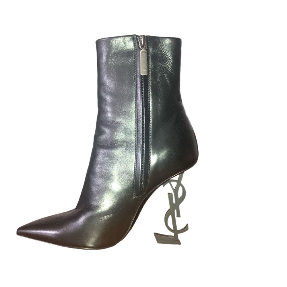 YSL booties.